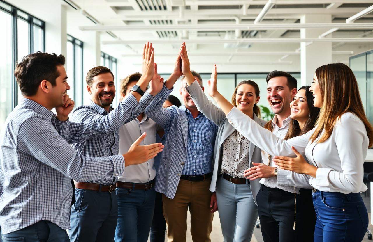 Team Apollo Capital in ufficio